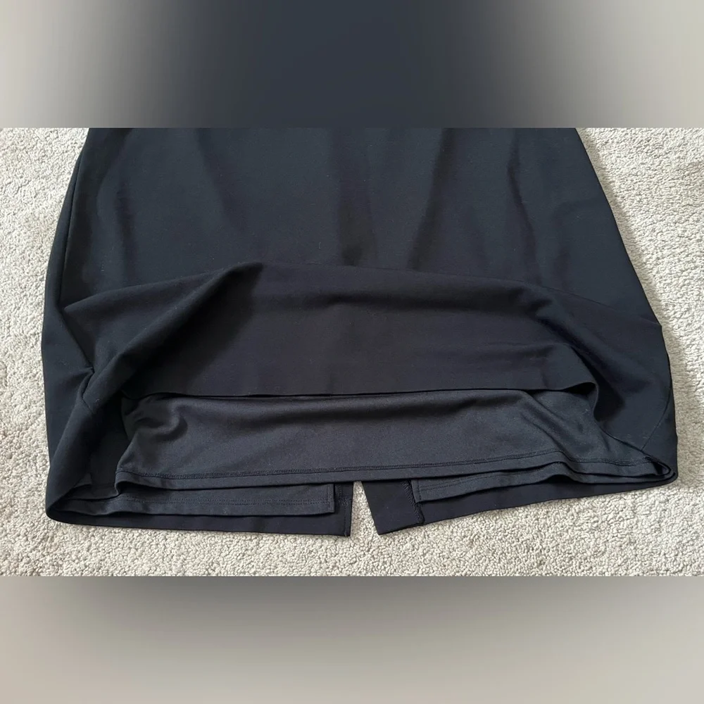 Conrad C Black A-Line Skirt with Stretch Size 18 Noir Essential Business Casual - Picture 11 of 11